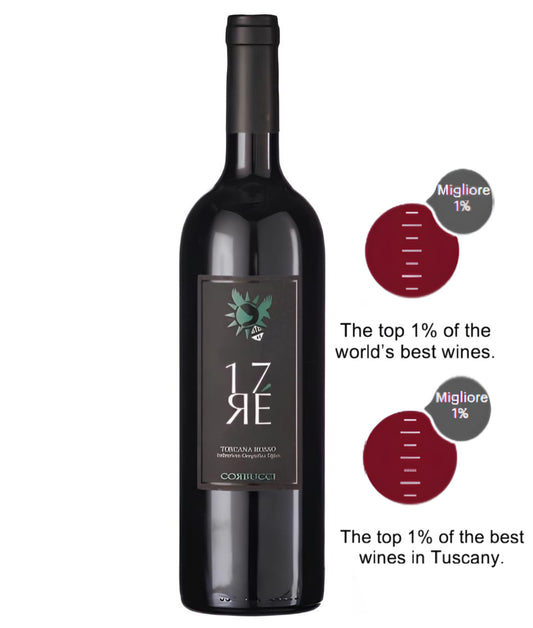 17RE Green Label 2021 | IGT Supertuscan Wine | Only Shipping U.S.A