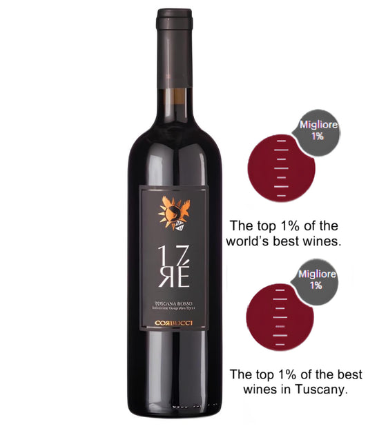 17RE Orange Label 2022 | Supertuscan Wine