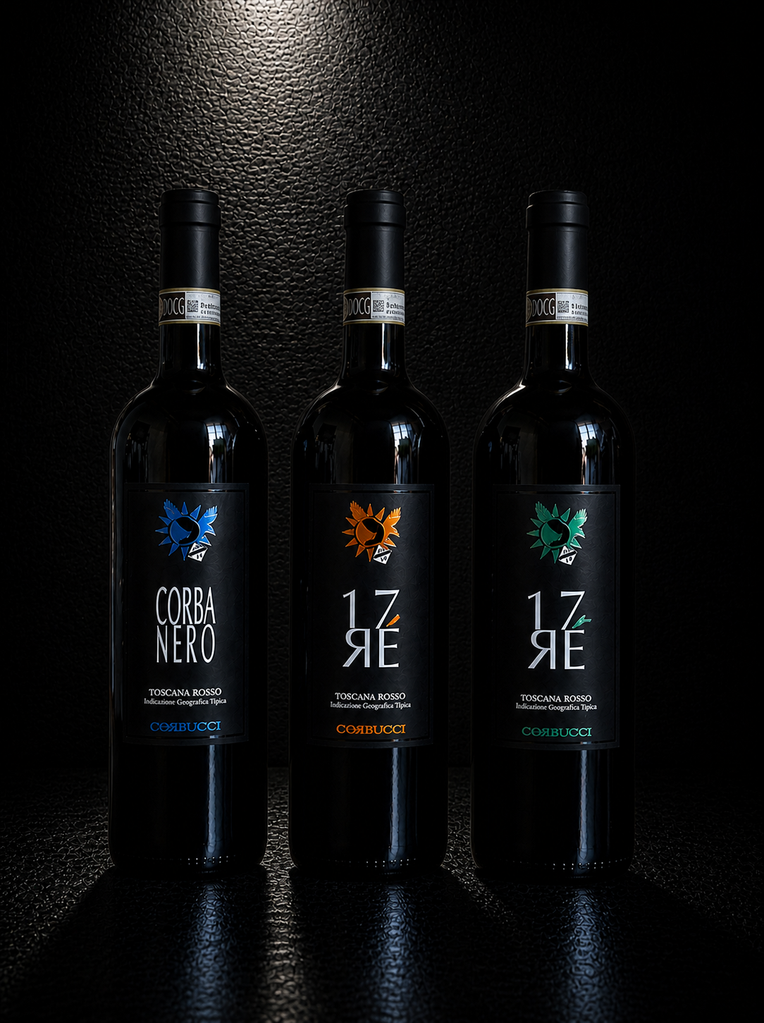 Corbucci Selezione – Prestige Wooden Custom Box (3 Bottles)