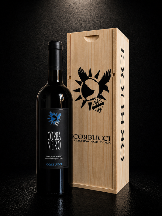 Corbucci Corba Nero 2022  – Prestige Wooden Box (1 Bottle) | Supertuscan IGT