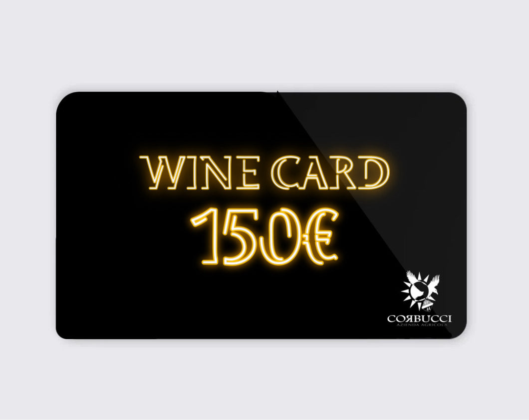 150€ Wine Card 