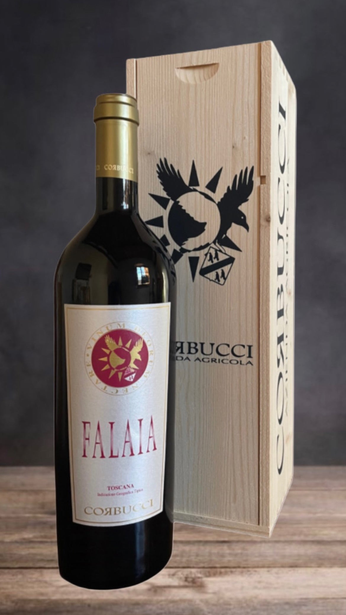 Falaia 2022 – Prestige Wooden Box (1 Bottle) | Supertuscan Premium Wine