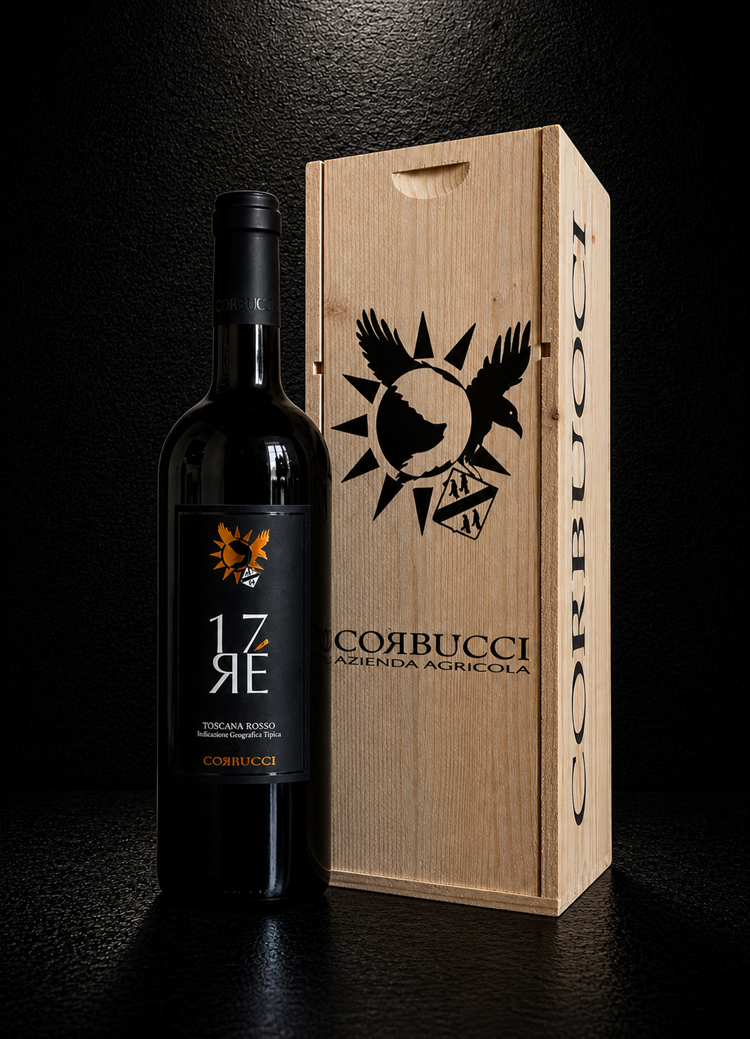Corbucci Orange Label 2022 – Prestige Wooden Box (1 Bottle)