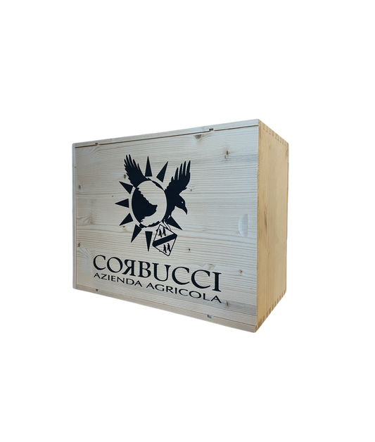 Wooden Case of 6 Bottles | Elegance ad Tradition