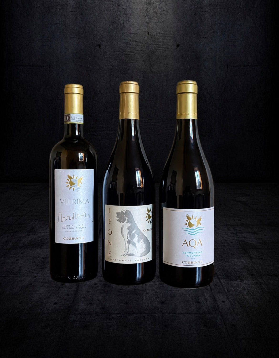 Tuscan & Mediterranean Whites BOX 6 bottles ALREADY IN THE US
