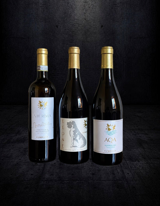 Tuscan & Mediterranean Whites BOX 6 bottles ALREADY IN THE US