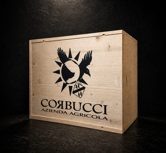 Wooden Case of 6 Bottles | Elegance ad Tradition