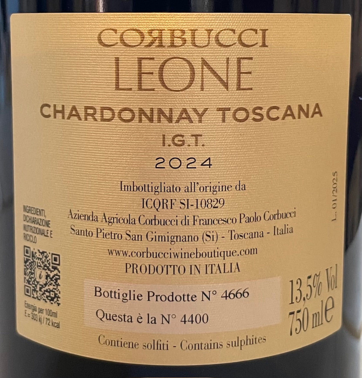 Leone | IGT Tuscan Wine Chardonnay 2024