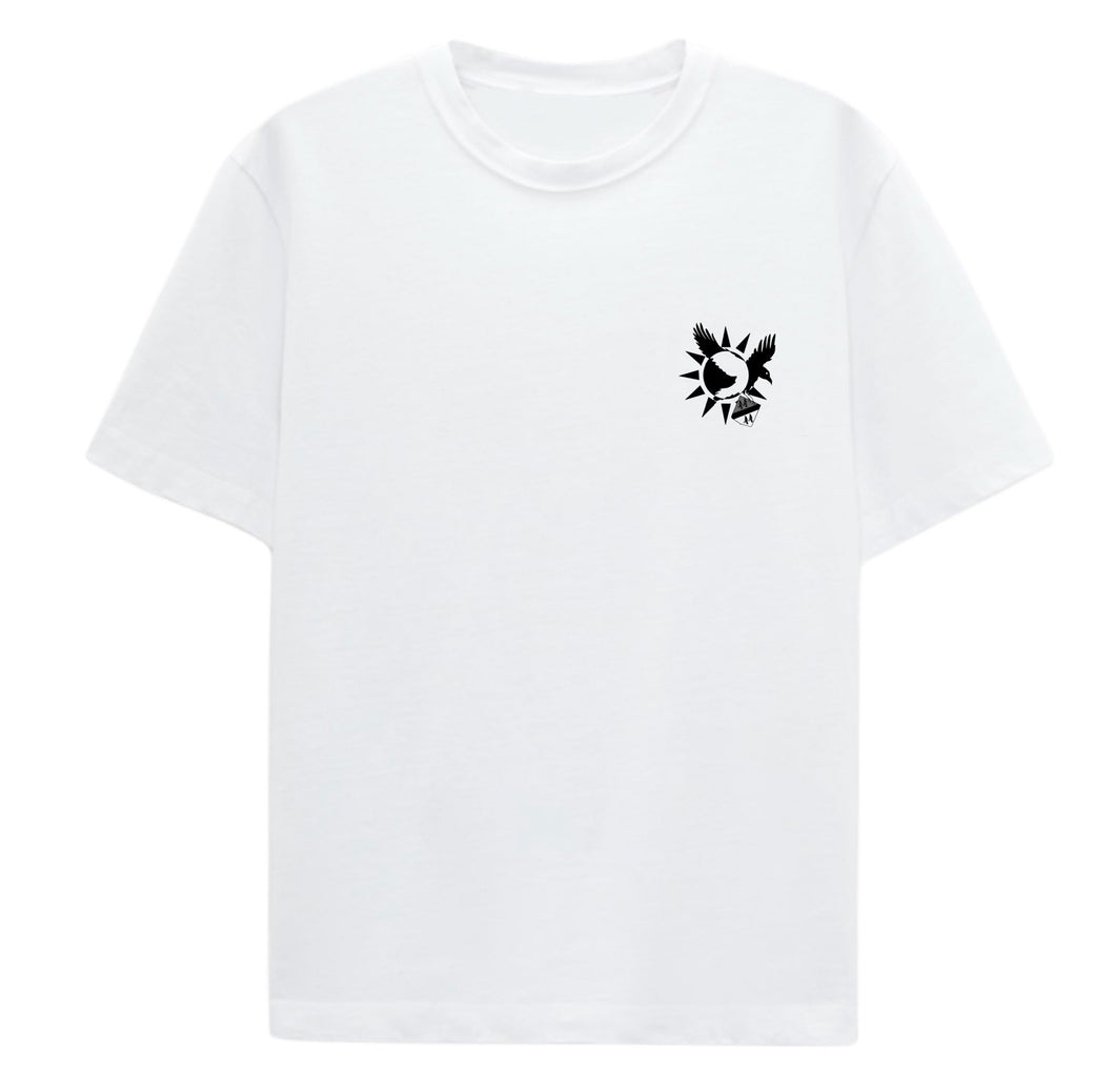 T-Shirt Logo Corbucci Blanc